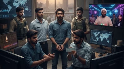 Gujarat Cyber Fraud: સૌથી મોટા સાયબર ફ્રોડના 10 આરોપી ગુજરાતમાંથી ઝડપાયા Gujarat Cyber Fraud: સૌથી મોટા સાયબર ફ્રોડના 10 આરોપી ગુજરાતમાંથી ઝડપાયા