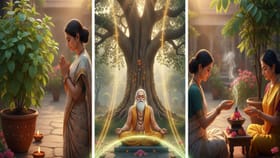 વૃક્ષ પુજાનો મહત્વ જાણો, માનવામાં આવે છે કે ગરીબી અને દુ:ખ થાય છે દુર