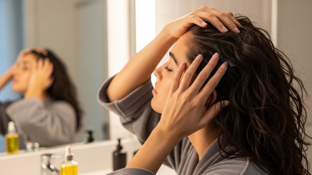 વધુ પડતું તેલ વાપરવું - કેટલીક સ્ત્રીઓ તેલ લગાવવા માટે વધુ પડતું તેલ વાપરે છે. પરંતુ આ સંપૂર્ણપણે ખોટું છે. વધુ પડતું તેલ લગાવવાથી સ્કેલ્પ ઉપરની ચામડી તૈલી બને છે અને છિદ્રો બંધ થઈ જાય છે. આ વાળના મૂળને નબળા પાડે છે અને વાળના વિકાસમાં અવરોધ ઉભો કરે છે. વધુ પડતું તેલ લગાવવાથી તેને દૂર કરવા માટે વારંવાર શેમ્પૂ કરવાની જરૂર પડે છે, જે વાળને વધુ સુકાવે છે.
