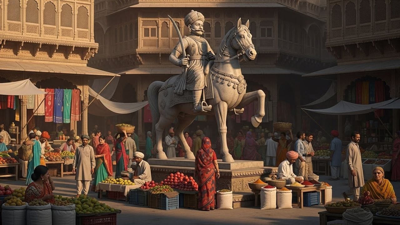 તેનો હેતુ યોદ્ધાની બહાદુરી અને પદને કાયમી ધોરણે સ્થાપિત કરવાનો હતો. સૌથી પ્રખ્યાત બચી ગયેલી પ્રાચીન રોમન અશ્વારોહણ પ્રતિમા સમ્રાટ માર્કસ ઓરેલિયસની છે, જે રોમમાં સ્થિત છે અને લગભગ 175 AD માંથી બનાવવામાં આવી છે. પ્રતીકાત્મક કોડ 19મી સદીની આસપાસ લોકપ્રિય બન્યો હતો. ખાસ કરીને યુનાઇટેડ સ્ટેટ્સમાં ગૃહયુદ્ધ સ્મારકોની આસપાસ. (Image Credit- AI Image)
