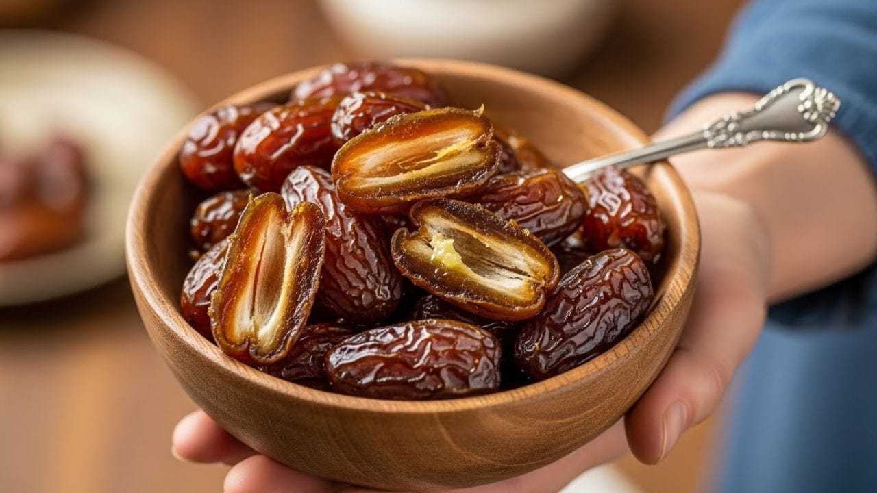 ખજૂરમાં કુદરતી સુગર હોય છે જે હોર્મોન્સને સંતુલિત કરવામાં મદદ કરી શકે છે. દરમિયાન, ઘી, તેની સ્વસ્થ ચરબી સાથે, હોર્મોન ઉત્પાદન અને નિયમનને ટેકો આપે છે.