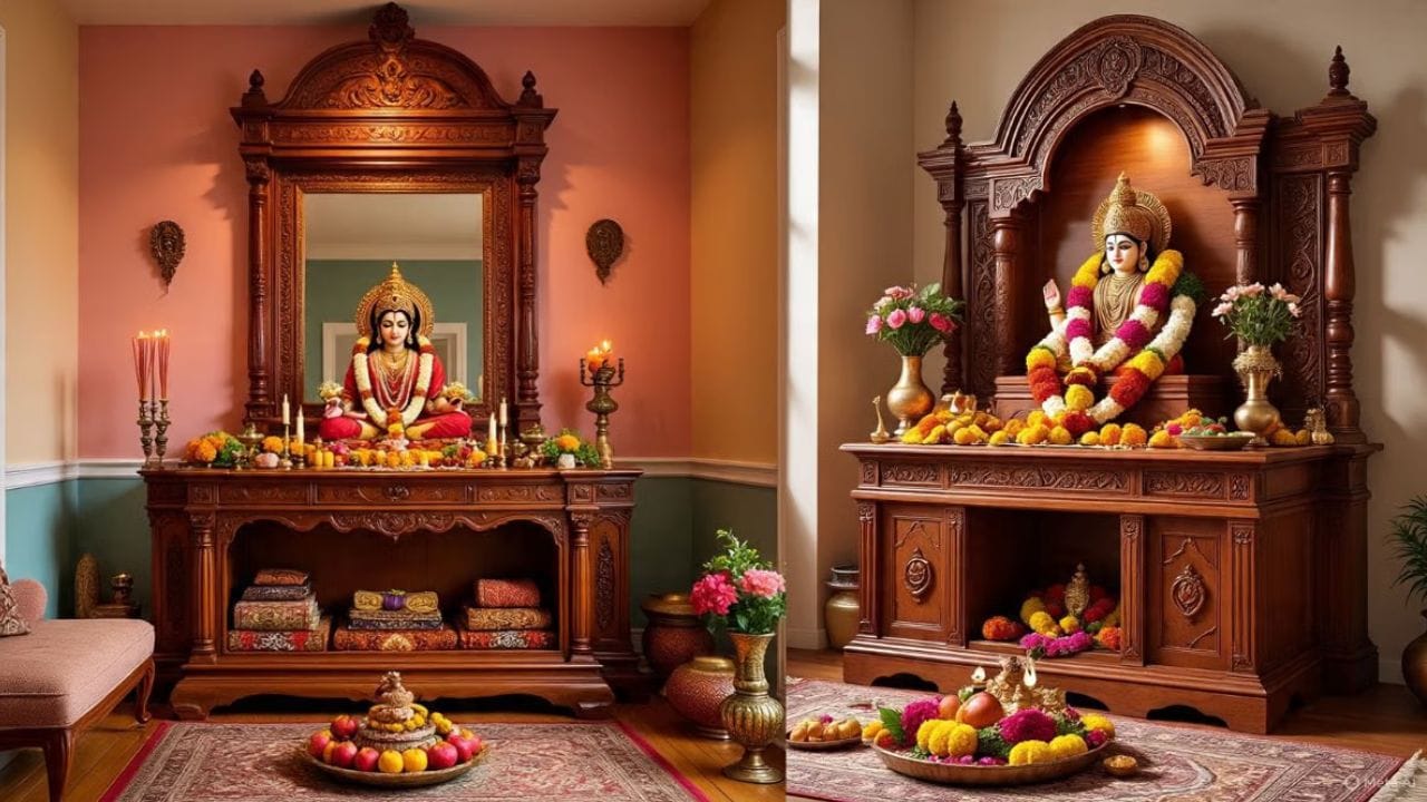 પૂજા સ્થળની દૂર રાખો: છરી અને કાતર જેવી તીક્ષ્ણ વસ્તુઓ પૂજા સ્થળની નજીક રાખવાથી વાસ્તુ દોષ થઈ શકે છે. પૂજા સ્થળને હંમેશા સ્વચ્છ, શાંત અને તીક્ષ્ણ વસ્તુઓથી દૂર રાખો.