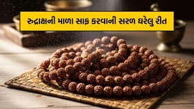 રુદ્રાક્ષની માળા સાફ કરવાની સરળ ઘરેલુ રીત, જાણો સ્ટેપ-બાય-સ્ટેપ