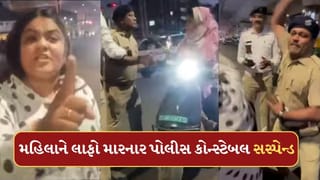 અમદાવાદ: પાલડીમાં રસ્તા વચ્ચે મહિલાને લાફો મારનાર હેડ કોન્સ્ટેબલ સસ્પેન્ડ, વીડિયો વાયરલ થતા મોટી કાર્યવાહી
