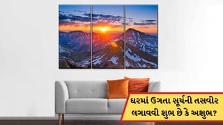 ઘરમાં ઉગતા સૂર્યની તસવીર લગાવવી શુભ છે કે અશુભ? જાણો વાસ્તુ શું કહે છે