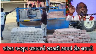 Bharuch : સાંસદ મનસુખ વસાવા ફરી આકરા પાણીએ!, પેવર બ્લોકના સરકારી કામમાં ખામી દેખાતાં બ્રેક લગાવી – જુઓ Video