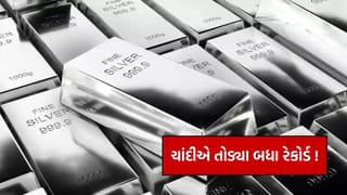 Silver Rate : ચાંદીએ તોડ્યા બધા રેકોર્ડ : ₹3,126 ના જંગી ઉછાળા સાથે ₹1.84 લાખની ઐતિહાસિક સપાટી પાર!
