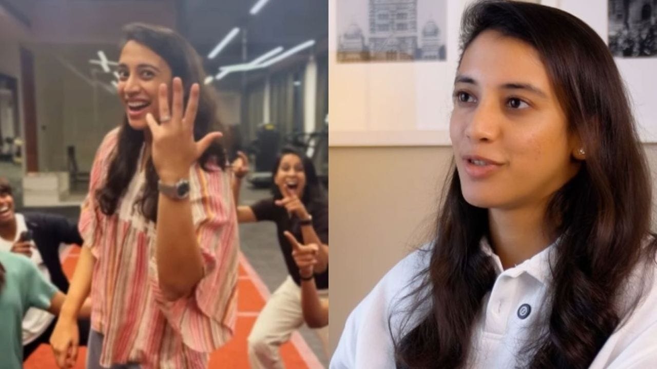 લગ્ન મુલતવી રાખ્યા પછી સ્મૃતિ મંધાનાનો સોશિયલ મીડિયા પર પહેલો વીડિયો સામે આવ્યો હતો, અને તેના હાથમાં રિંગ જોવા ના મળતા હવે આ વીડિયો ઇન્ટરનેટ પર ઝડપથી વાયરલ થઈ રહ્યો છે.