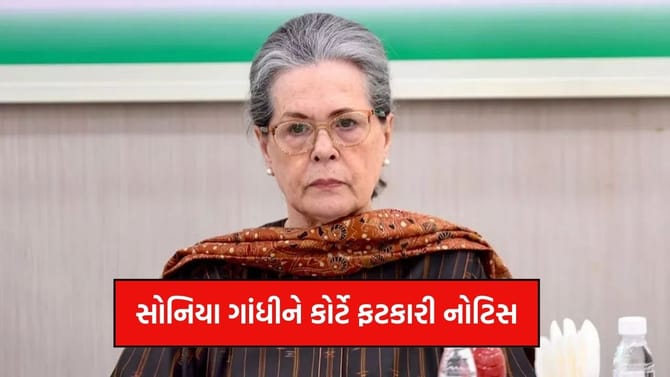 સોનિયા ગાંધી વિરુદ્ધ FIRની માંગણી પર કોર્ટે નોટિસ ફટકારી