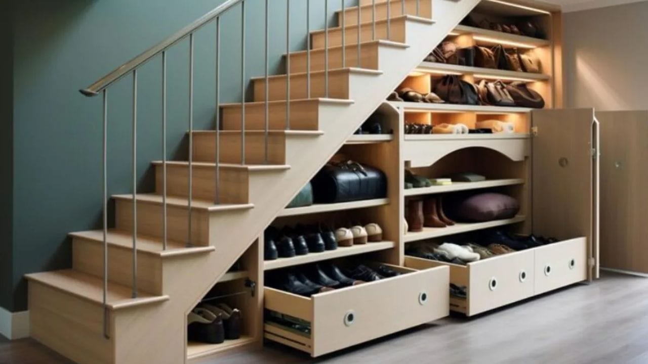 કેટલાક લોકો બૂટ-ચપ્પલ સંગ્રહવા માટે સીડી નીચે કબાટ બનાવે છે, જે નકારાત્મક ઉર્જા વધારે છે. વાસ્તુશાસ્ત્ર અનુસાર, આમ કરવાથી તમારા પરિવારની ખુશી અને સમૃદ્ધિમાં ખલેલ પહોંચી શકે છે અને પરિવારના સભ્યોમાં ચિંતા વધી શકે છે.