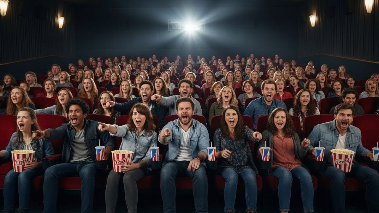 ખૂણાની સીટ - ખૂણાની સીટ યુગલોને ગમતી હોય છે, પરંતુ ડાબી કે જમણી બાજુની અતિશય સીટથી સ્ક્રીન ત્રાંસી દેખાય છે.
