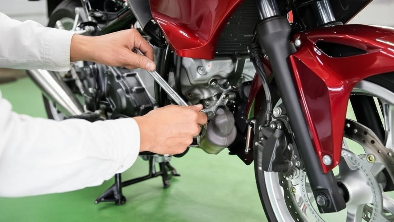 શિયાળાની ઋતુમાં બાઇક સ્ટાર્ટ કરતી વખતે ચોકનો યોગ્ય ઉપયોગ કરવો ખૂબ જરૂરી છે. ચોક લગાવવાથી એન્જિનને શરૂઆતમાં વધારું બળતણ મળે છે, જેના કારણે બાઇક સહેલાઈથી ચાલુ થાય છે. પરંતુ ચોકને વધુ સમય સુધી ચાલુ રાખવું એન્જિન માટે હાનિકારક બની શકે છે. તેથી બાઇક ચાલુ થયા પછી એકથી બે મિનિટમાં ચોક બંધ કરી દેવો યોગ્ય ગણાય છે. ચોકનો સંતુલિત ઉપયોગ એન્જિનને સ્મૂથ રીતે ચલાવવામાં મદદ કરે છે અને સવારી દરમિયાન બાઇક અટકવાની સમસ્યાથી બચાવે છે. ( Credits: AI Generated )