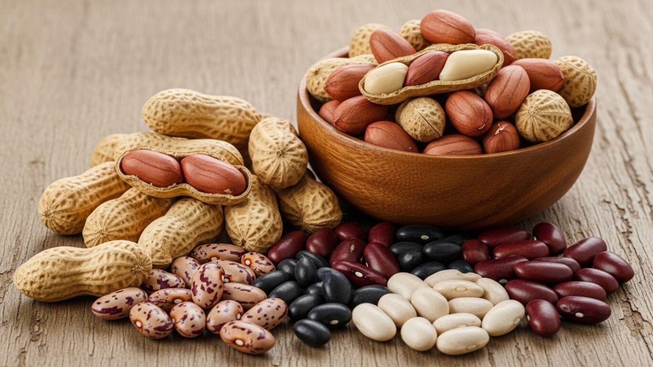 મગફળી અને કઠોળ - મગફળી અને કઠોળને આલ્કોહોલ સાથે ખાવાનું પણ પ્રતિબંધિત છે. કેટલાક લોકો રાજમા, ચણા અને કઠોળને તેમના પીણાં સાથે ખાય છે. જોકે, આ ખોરાકને આલ્કોહોલ સાથે જોડવામાં આવે તો તે પેટમાં દુખાવો પેદા કરી શકે છે. ખાસ કરીને મસૂર અને કઠોળને રેડ વાઇન સાથે ટાળવા જોઈએ. રેડ વાઇનમાં ટેનીન હોય છે, અને મસૂર અને ચણામાં આયર્ન ભરપૂર માત્રામાં હોય છે, જે શોષણને અવરોધે છે.