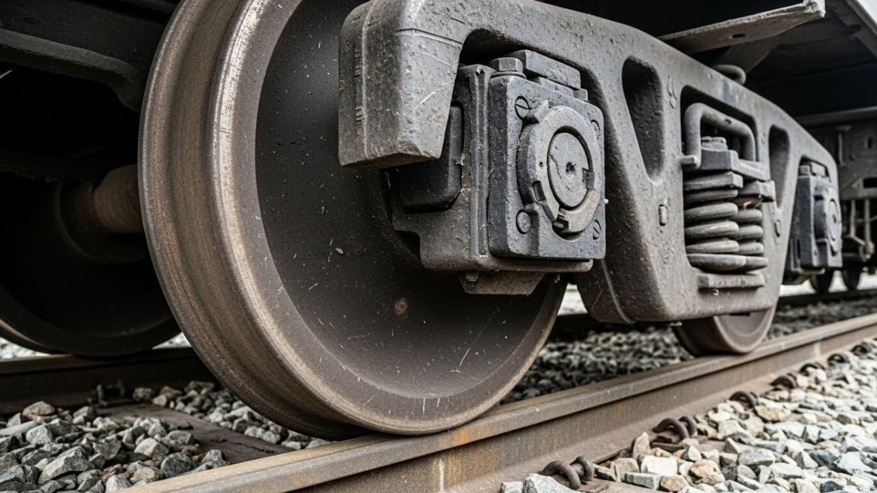 ટ્રેનનું પૈડું ફક્ત લોખંડનો ગોળ ટુકડો નથી. તે ભારે વજન, ઊંચી ગતિ અને સતત ઘર્ષણનો સામનો કરવા માટે ખાસ સ્ટીલના મિશ્રધાતુમાંથી બનાવવામાં આવ્યું છે.