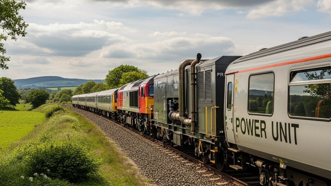 એન્જિન પર લગાવેલ પેન્ટોગ્રાફ આ વાયરો સાથે જોડાય છે અને એન્જિનમાં વીજળીનું પ્રસારણ કરે છે. એન્જિનમાં રહેલ ટ્રાન્સફોર્મર પછી જરૂર મુજબ આ ઉચ્ચ વોલ્ટેજ ઘટાડે છે અને તેને મોટર્સને રોટેટ કરી આગળ વધરે છે અને ટ્રેનને ચલાવે છે.