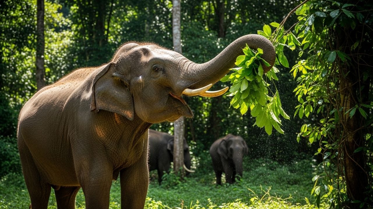 સિંહની જેમ હાથી હિંસક, ચપળ અને આક્રમક હોતો નથી. ટૂંકમાં, જ્યાં સુધી તેને ગુસ્સો ન આવે, ત્યાં સુધી તે ખૂબ જ શાંત રહે છે. આ કારણોસર તે જંગલનો રાજા બની શક્યો નથી.