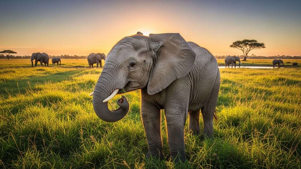 હાથી એટલો બધો શક્તિશાળી હોય છે કે, જંગલનો રાજા સિંહ પણ તેનો સામનો કરવાની હિંમત કરી શકતો નથી. હાથીને પોતાની સામે જોઈને સિંહ તરત જ રફુચક્કર થઈ જાય છે.