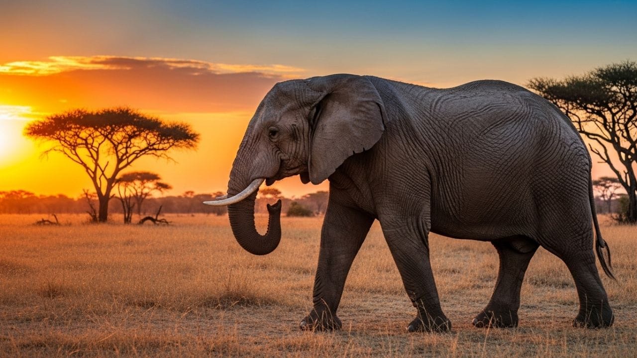 હાથી ક્યારેય બીજા પ્રાણીઓનો શિકાર કરતો નથી. જણાવી દઈએ કે, હાથી સંપૂર્ણપણે શાકાહારી હોય છે. આ ઉપરાંત, તેની દ્રષ્ટિ પણ ખૂબ જ નબળી હોય છે.