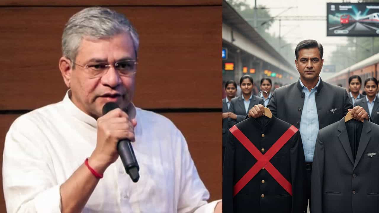 રેલવે અધિકારીઓએ કર્યો અંગ્રેજોના જમાનાના કાળા કોટનો બૉયકોટ, મળશે નવો યુનિફોર્મ