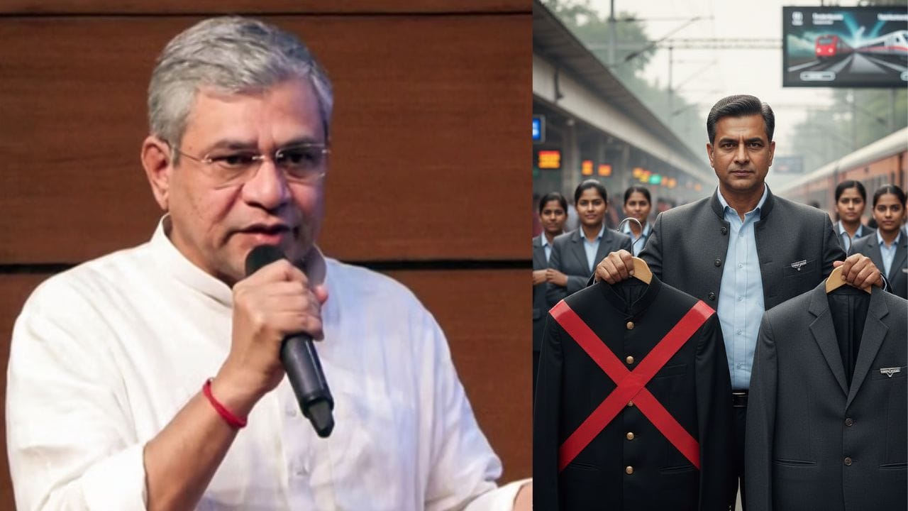 રેલવે અધિકારીઓએ કર્યો અંગ્રેજોના જમાનાના કાળા કોટનો બૉયકોટ, મળશે નવો યુનિફોર્મ