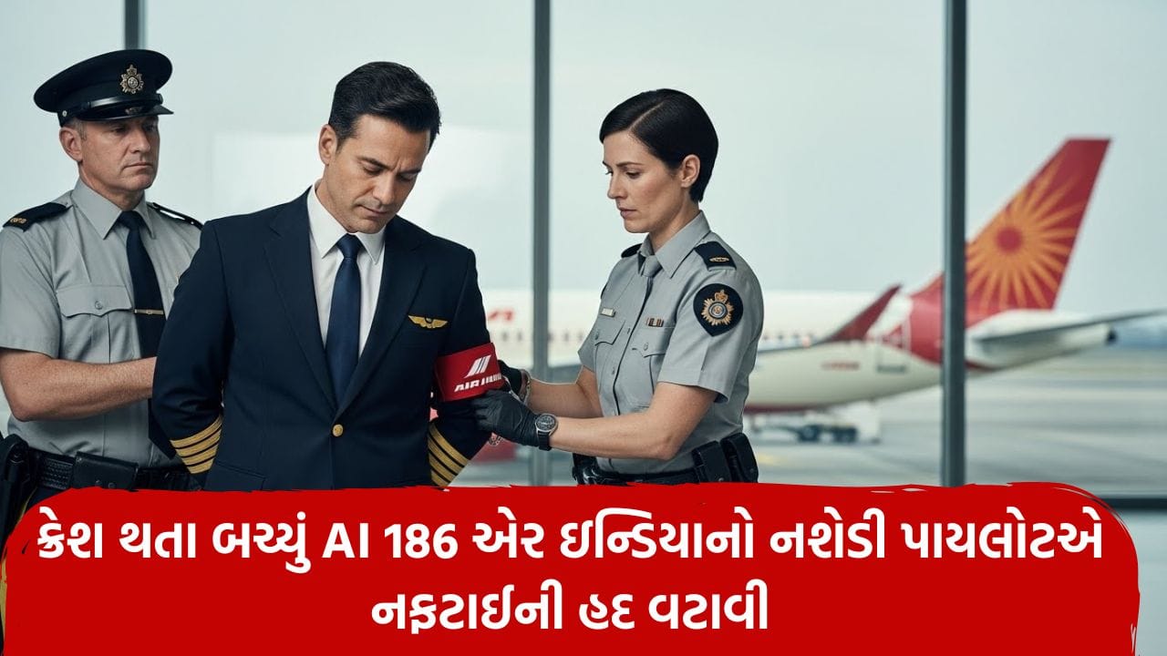 Breaking News: કેનેડામા પકડાયો એર ઇન્ડિયાનો નશેડી પાયલોટ! પોલીસે ધરપકડ કરી જેલ ભેગો કર્યો