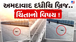 Ahmedabad : દધીચિ બ્રિજ જર્જરિત, શહેરમાં વાહનચાલકો માટે મોટું જોખમ ! જુઓ Video