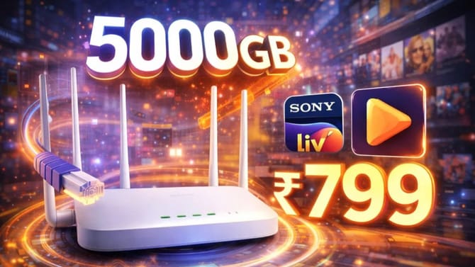 BSNLના આ પ્લાનમાં મળી રહ્યો 5000 GB ડેટા, ₹799માં મળશે મોટા લાભ