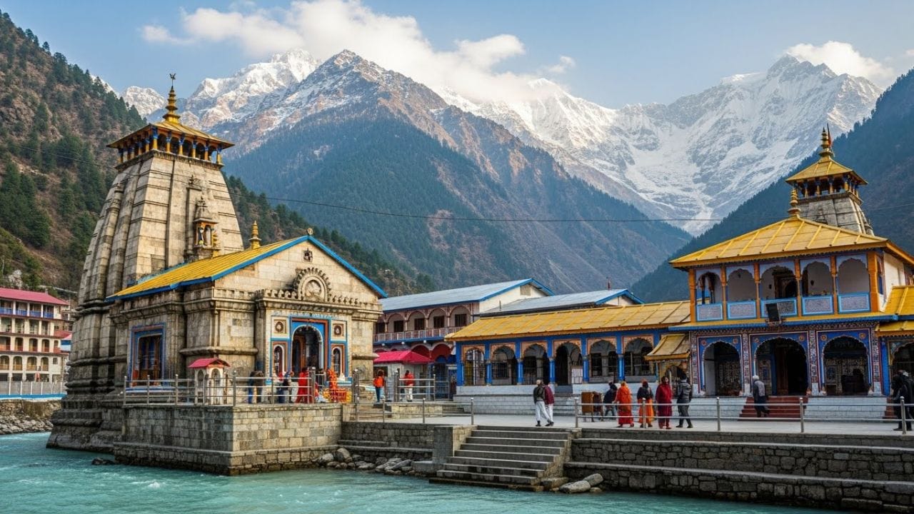 હિમાલયની ગોદમાં આવેલું, બદ્રીનાથ ચારધામ તીર્થસ્થાનોમાંનું એક છે. દંતકથા છે કે ભગવાન રામ અહીં આધ્યાત્મિક માર્ગદર્શન મેળવવા માટે આવ્યા હતા, જ્યારે પાંડવોએ આ જ સ્થાનથી સ્વર્ગની યાત્રા શરૂ કરી હતી. આ મંદિર એ વાતનું પ્રતીક છે કે દરેક અંત એક શરૂઆત છે.