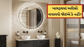 બાથરૂમમાં અરીસો લગાવવો શુભ છે કે અશુભ? જાણો વાસ્તુ શું કહે છે