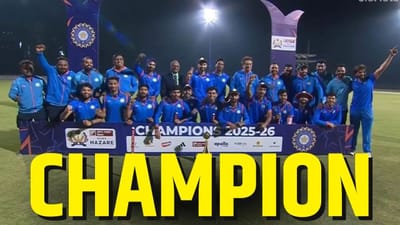 Breaking News : વિદર્ભે ઇતિહાસ રચ્યો, સૌરાષ્ટ્રને હરાવીને પ્રથમ વખત વિજય હજારે ટ્રોફી જીતી