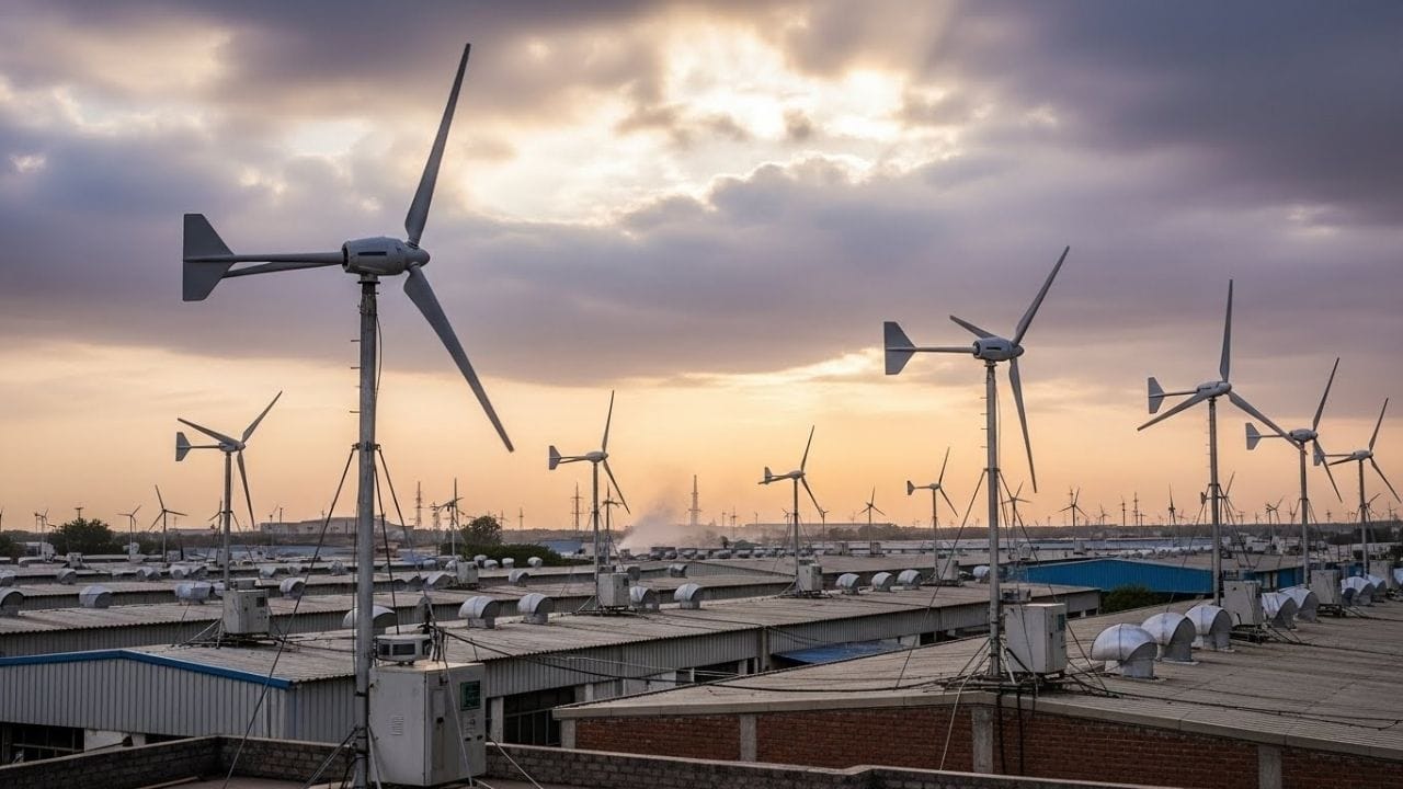 તેમણે વધુમાં જણાવ્યું કે રૂફટોપ પવન ઉર્જા પ્લાન્ટ્સ માટે પ્રતિ કિલોવોટ ઉત્પાદન ક્ષમતા પાછળ અંદાજે ₹1 લાખનો ખર્ચ થાય છે, જે સૌર ઊર્જા સિસ્ટમ્સની તુલનામાં વધુ છે. જોકે, પવન ઉર્જા સિસ્ટમ્સનો ઉપયોગ દર વધારે હોવાની શક્યતા છે. “પવન ઉર્જા સિસ્ટમ્સ લગભગ 35 ટકા ઉત્પાદન આપી શકે છે, જ્યારે સૌર પેનલ્સમાં આ દર લગભગ 18 થી 20 ટકા જેટલો રહે છે. પવન અને સૌર રૂફટોપ હાઇબ્રિડ સિસ્ટમ્સ ખર્ચ અને ઉત્પાદન બંનેને સંતુલિત કરવા માટે અસરકારક સાબિત થઈ શકે છે,” અધિકારીએ ઉમેર્યું.