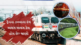 Indian Railways : ભારતીય ટ્રેનના ડબ્બાનો રંગ અલગ અલગ કેમ હોય છે? આની પાછળ કારણ શું છે જાણો