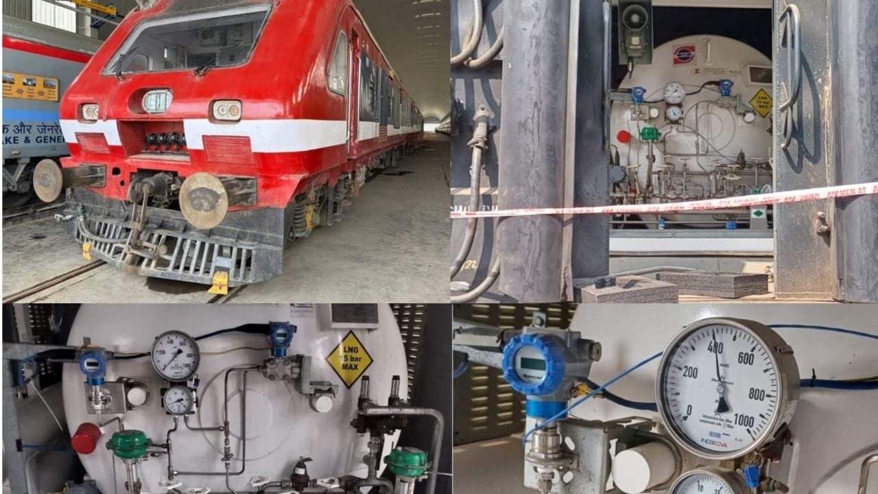 ભારતીય રેલવે એ પર્યાવરણને અનુકૂળ, સ્વચ્છ અને ખર્ચ-પ્રભાવી રેલ સંચાલન તરફ એક મહત્વપૂર્ણ પગલું ભર્યું છે. પશ્ચિમ રેલવેના અમદાવાદ મંડળ દ્વારા પ્રથમ વખત ડીઝલ ઇલેક્ટ્રિક મલ્ટિપલ યુનિટ (DEMU)ની ડ્રાઇવિંગ પાવર કાર (DPC)માં LNG આધારિત ડ્યુઅલ ફ્યુઅલ પ્રણાલી સફળતાપૂર્વક અપનાવવામાં આવી છે.