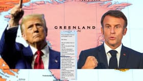 ટ્રમ્પની ફ્રાન્સના રાષ્ટ્રપતિ સાથેની ચેટ થઈ 'વાયરલ'