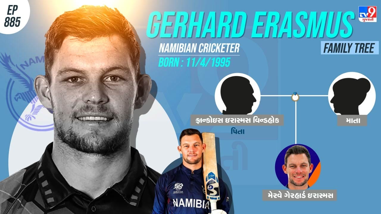 2026નો T20 વર્લ્ડ કપ 7 ફેબ્રુઆરીથી ભારત અને શ્રીલંકામાં રમાશે. આ ટુર્નામેન્ટ માટે નામિબિયા ક્રિકેટ ટીમની પણ જાહેરાત કરવામાં આવી છે. ચાલો જાણીએ કે વર્લ્ડ કપમાં આ ટીમનું નેતૃત્વ કયો ખેલાડી કરશે.