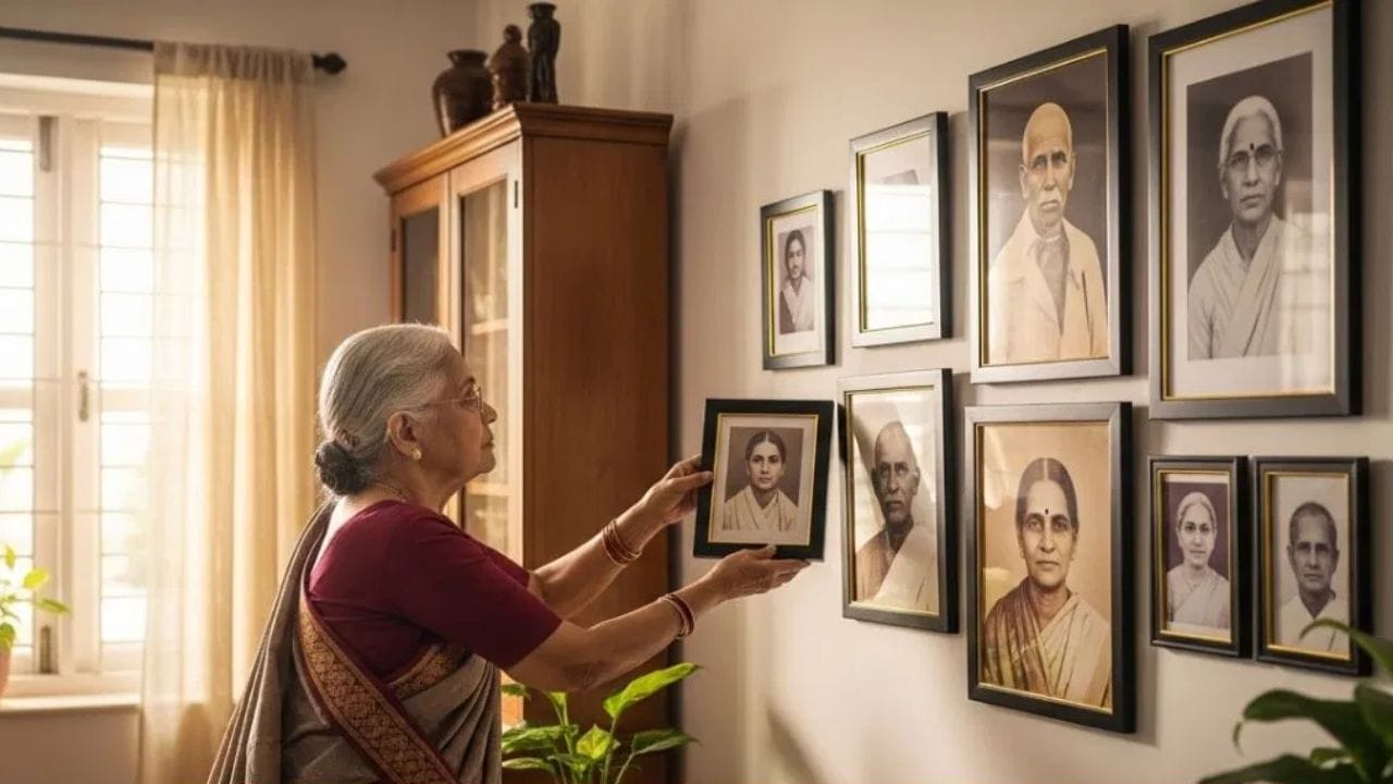 ઘરમાં પૂર્વજોના વધુ પડતા ચિત્રો ન રાખવા જોઈએ; આ નકારાત્મક ઉર્જાનો પ્રવાહ વધારે છે અને નાણાકીય મુશ્કેલીઓ પણ લાવી શકે છે. ઉપરાંત, ખોટી દિશામાં ચિત્ર મૂકવાથી પિતૃ દોષ થઈ શકે છે.