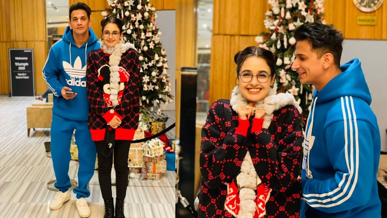  ફેમસ ટીવી અને બોલિવૂડ અભિનેત્રી યુવિકા ચૌધરી પ્રિન્સ નરુલાથી 7 વર્ષ મોટી છે. બંન્ને રિયાલિટી શો બિગ બોસ દરમિયાન મળ્યા હતા.