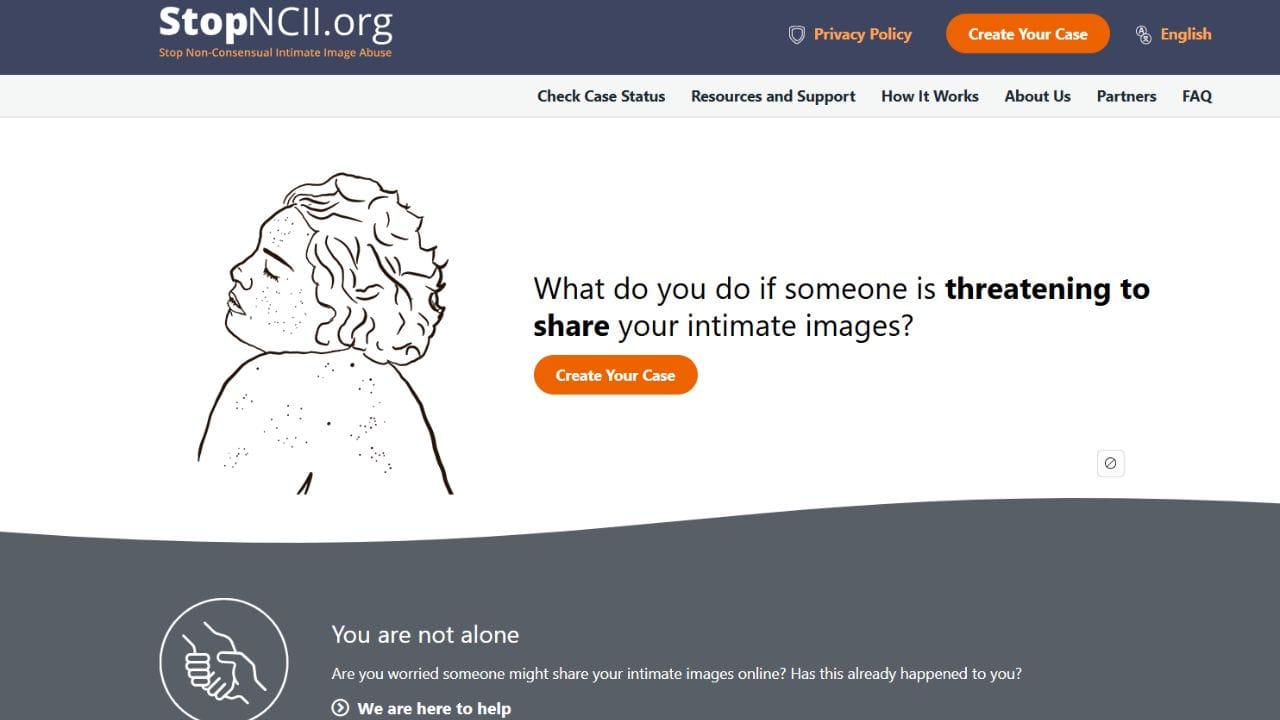 સૌથી પહેલા તો એક વેબસાઈટ છે, જેનું નામ Stopncii.Org છે જેના પર તમે રિપોર્ટ કરી શકો છો, આ બાદ તે વેબસાઈટ દરેક જગ્યા પરથી તમારા ફોટો અને વીડિયોને હટાવવાનો પ્રયાસ કરે છે