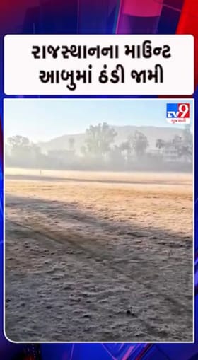 પોલો ગ્રાઉન્ડ પર સફેદ ચાદર છવાઈ