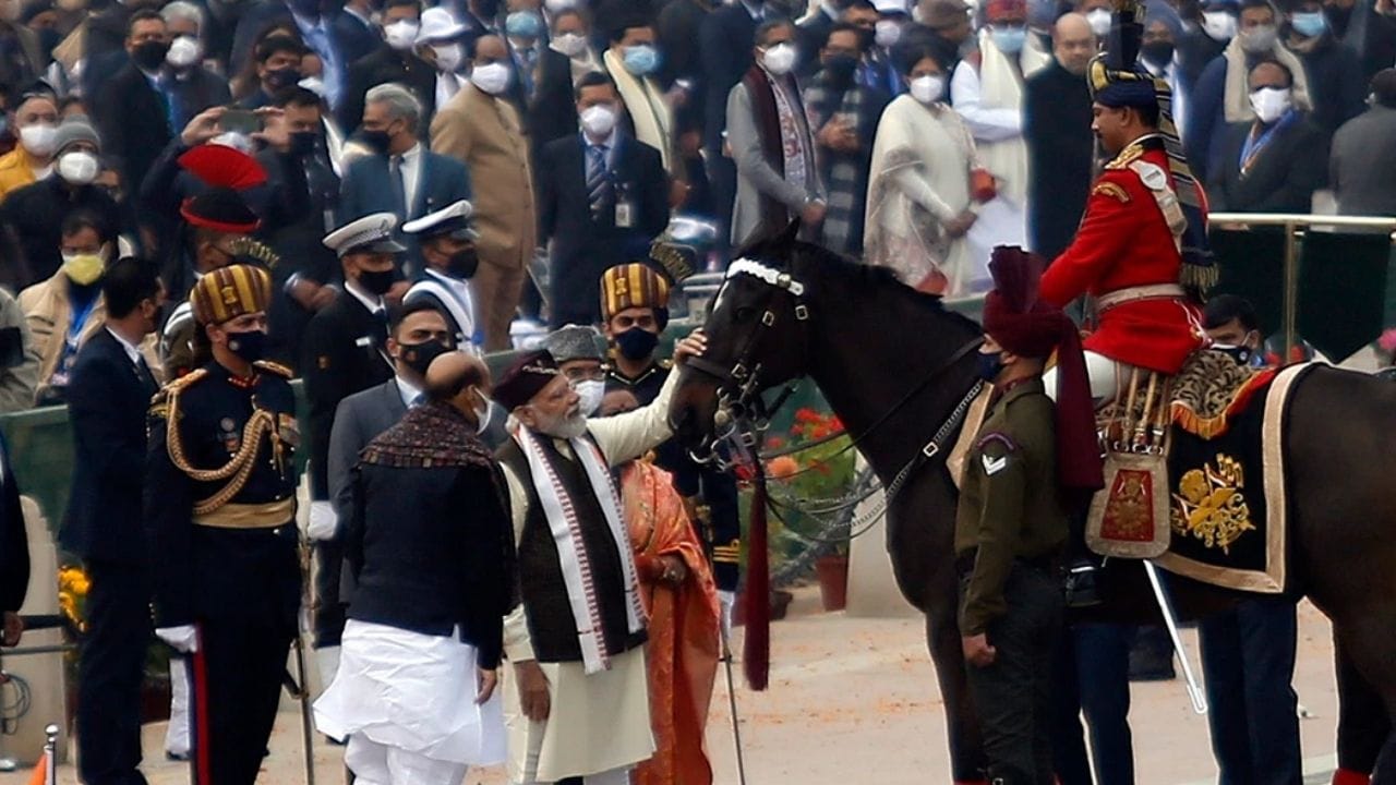 ગણતંત્ર દિવસની પરેડમાં ભાગ લેનારા ઘોડાઓ મુખ્યત્વે ભારતીય સેનાની કેવલરી રેજિમેન્ટ્સ અને પેરામિલિટરી દળોમાંથી પસંદ થાય છે. તેમની ઊંચાઈ, શરીરની રચના, ચાલવાની શૈલી અને સ્વભાવ તમામ માપદંડો અનુસાર ચકાસવામાં આવે છે. પરેડમાં દેખાતી આ શાનદાર રજૂઆત પાછળ સૈનિકો અને ટ્રેનર્સની વર્ષોની મહેનત છુપાયેલી હોય છે.