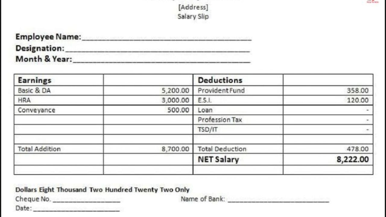 કર્મચારીઓ માટે મહત્વની સલાહ: ક્યારેય સેલરી સ્લીપ વિના લાંબા સમય સુધી નોકરી ચાલુ ન રાખવી. કારણ કે ભવિષ્યમાં કોઈ વિવાદ, છૂટાછેડા કે કોર્ટ કેસ સમયે સેલરી સ્લીપ મહત્વનો પુરાવો બની શકે છે.
