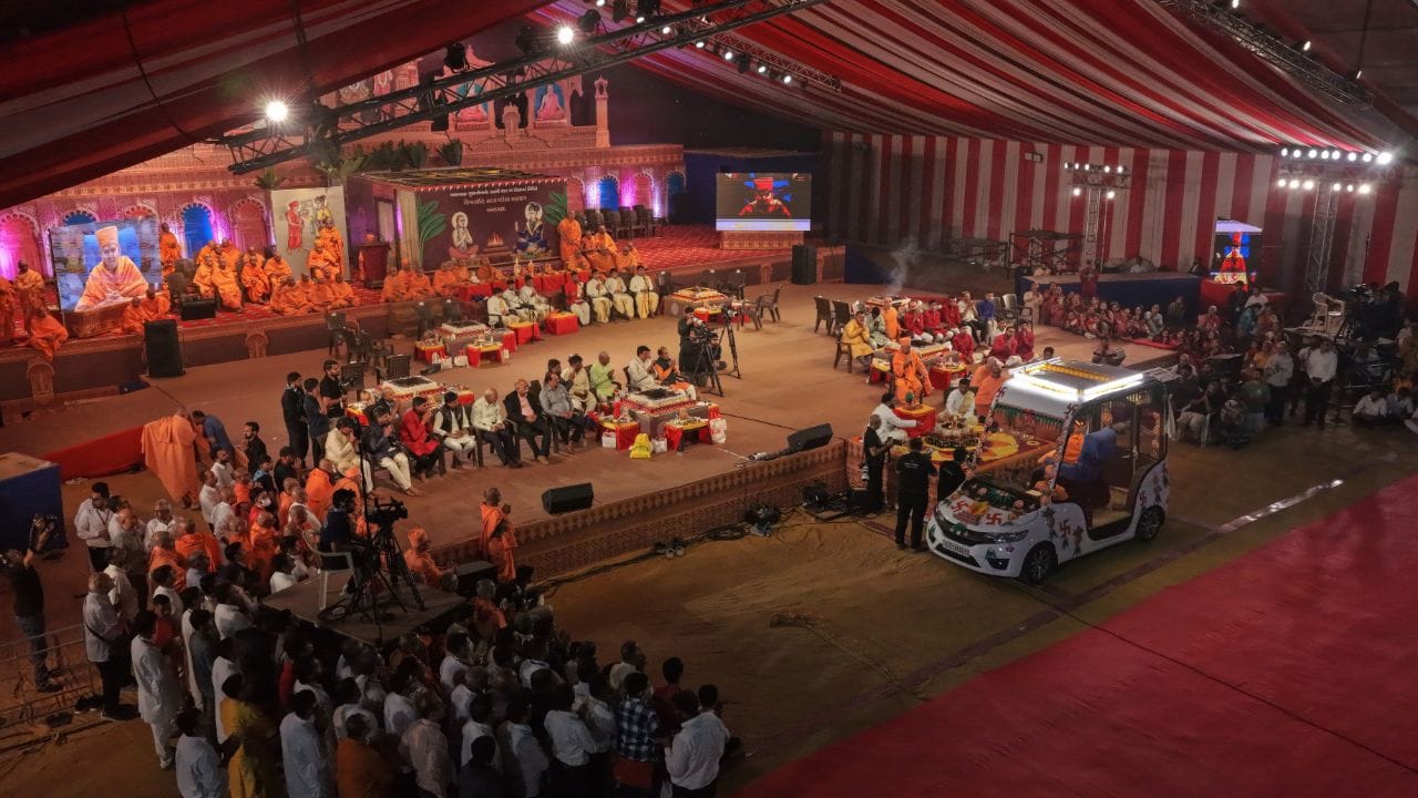 Swaminarayan Mahayagya for World Peace in Ahmedabad BAPS Event (1)