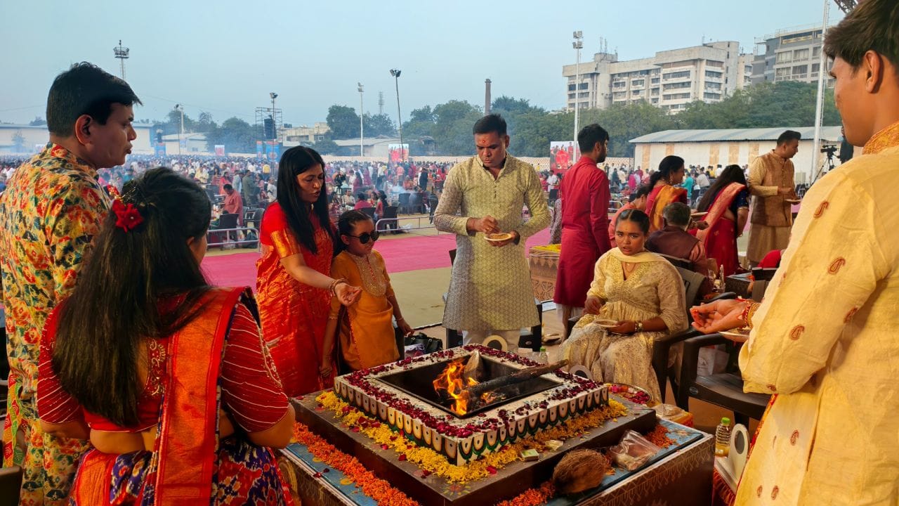 Swaminarayan Mahayagya for World Peace in Ahmedabad BAPS Event (6)
