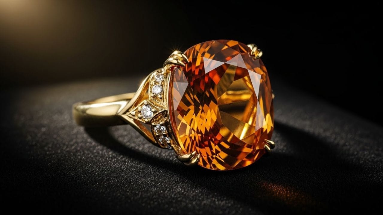 રત્નવિદ્યાને જ્યોતિષશાસ્ત્રનો મહત્વનો અંગ માનવામાં આવે છે, જેમાં વિવિધ રત્નોના ગુણધર્મો અને તેમના પ્રભાવનું વર્ણન કરવામાં આવ્યું છે. માન્યતા મુજબ, રત્નો માનવીના જીવન પર ઊંડો અસરકારક પ્રભાવ પાડે છે અને યોગ્ય રીતે ધારણ કરવાથી ભાગ્યના બંધ રસ્તાઓ ખૂલી શકે છે. જોકે, કોઈપણ રત્ન જ્યોતિષીય માર્ગદર્શન વિના પહેરવું યોગ્ય નથી, કારણ કે ખોટી પસંદગી લાભની જગ્યાએ નુકસાનનું કારણ બની શકે છે. નવરત્નોમાં પોખરાજનું વિશેષ સ્થાન છે, જે તેના ચમકદાર પીળા રંગ માટે જાણીતું છે. એવું કહેવાય છે કે પોખરાજ ધારણ કરવાથી મનને શાંતિ મળે છે. ( Credits: AI Generated )