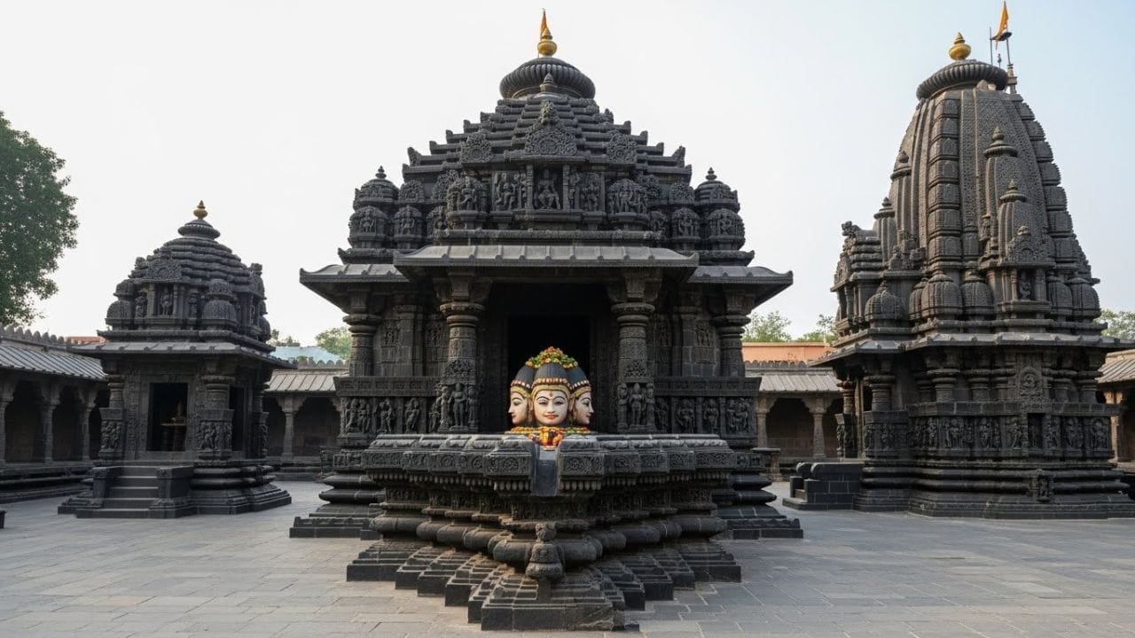 ભગવાન શિવને સમર્પિત ત્ર્યંબકેશ્વર મંદિર ગોદાવરી નદીના ઉદ્ગમ સ્થાન પર આવેલું છે. શાસ્ત્રો અનુસાર, ભગવાન રામ અને પાંડવો હંમેશા આ પવિત્ર સ્થળની મુલાકાત લેતા આવ્યા છે. નદીનું ઉદ્ગમ સ્થાન એ દર્શાવે છે કે આપણે હંમેશા આપણા કાર્યોનું ફળ મેળવીએ છીએ.