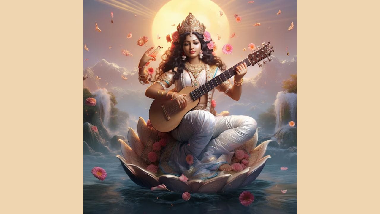 દેવી સરસ્વતીને શારદા દેવી તરીકે પણ ઓળખવામાં આવે છે. વસંત પંચમીને શ્રી પંચમી અને સરસ્વતી પૂજા તરીકે પણ ઓળખવામાં આવે છે. ધાર્મિક માન્યતાઓ અનુસાર દેવી સરસ્વતી મહા મહિનાના અંજવાળિયા પખવાડિયાના પાંચમા દિવસે પ્રગટ થયા હતા અને તેથી આ દિવસને તેમનો જન્મદિવસ પણ માનવામાં આવે છે.
