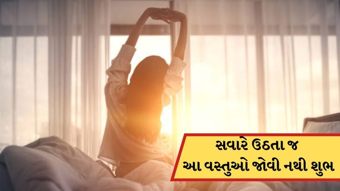સવારે પથારીમાંથી ઉઠતાની સાથે જ આ વસ્તુઓ જોવી છે અશુભ, જાણો અહીં
