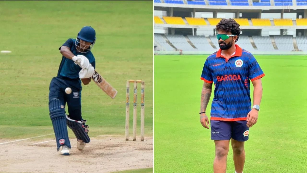  ટીમના કેપ્ટન ક્રુણાલ પંડ્યાએ એક શાનદાર ઈનિગ્સ રમી છે. ક્રુણાલ પંડ્યાએ 63 બોલમાં અણનમ 109 રન બનાવ્યા હતા. જેમાં 18 ચોગ્ગા અને 1 સિક્સ સામેલ હતી. તેમણે આ રન 173.03ની સ્ટ્રાઈક રેટથી બનાવ્યા હતા. પંડ્યાએ પોતાના લિસ્ટ એ કરિયરમાં સૌથી ત્રીજી સદી ફટકારી હતી.