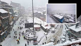 હિમાચલ પ્રદેશમાં ભારે હિમવર્ષા, 600 રસ્તા થઈ ગયા બંધ, મસૂરી અને જમ્મુમાં લોકો ફસાયા, જુઓ Video