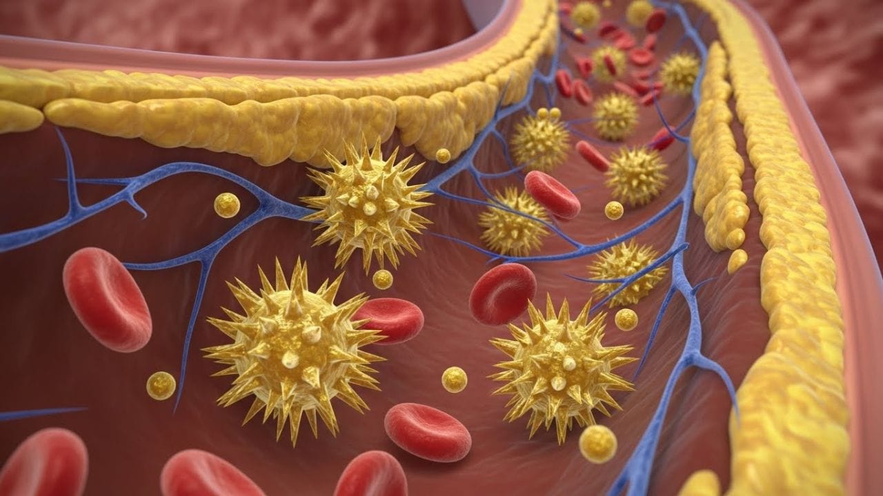 જો તમે માંસાહારી છો, તો આ બાબતમાં ખાસ સાવચેત રહેવું જરૂરી છે. મટન, બીફ અથવા લાલ માંસમાં સંતૃપ્ત ચરબીનું પ્રમાણ વધારે હોય છે, જે કોલેસ્ટ્રોલના સ્તરને ઝડપથી વધારી શકે છે. તેનાથી પણ વધારે નુકસાનકારક પ્રોસેસ્ડ મીટ હોય છે. સોસેજ, સલામી અને હોટ ડોગ્સ જેવા ખોરાકમાં લાંબા સમય સુધી સંગ્રહ માટે વધારે મીઠું અને રાસાયણિક પદાર્થો ઉમેરવામાં આવે છે. આ સંયોજન હૃદયના આરોગ્ય પર ખરાબ અસર કરી શકે છે. ( Credits: AI Generated )